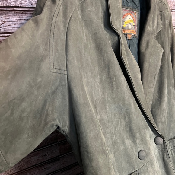 Wilson’s Adventure Bound Green Trench Coat Medium MD - Picture 3 of 6